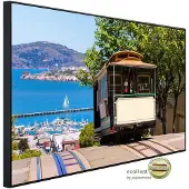 Papermoon Infrarotheizung »EcoHeat - Seilbahn San Francisco«, Matt-Effekt - bunt