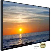 Papermoon Infrarotheizung »EcoHeat - Sonnenuntergang an der Ostsee«, Matt-Effekt - bunt