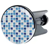 Sanilo Waschbeckenstöpsel Mosaik Blau