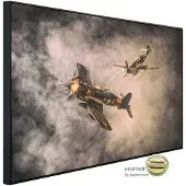 Papermoon Infrarotheizung »EcoHeat - Luftkampfkunstwerk«, Matt-Effekt - bunt