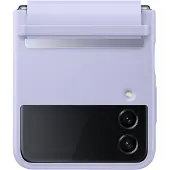 Samsung Original Leather Backcover für das Galaxy Z Flip 4 - Serene Purple