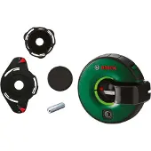 Bosch Atino, 2 m, 630-650 nm, Bezugspegel, Schwarz, Grün, Akku, AA