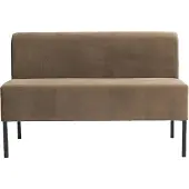 House Doctor Fest Sofa braun 2-Sitzer