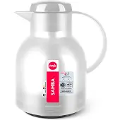 EMSA Thermoskanne Samba Weiß 1L