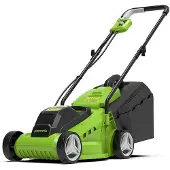 Greenworks 2516107, Rasenmäher mit Radantrieb, 520 m², 33 cm, 2,5 cm, 7,5 cm, 260 m²