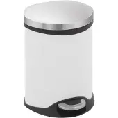 EKO Treteimer EKO Shell Matt Weiß 6L