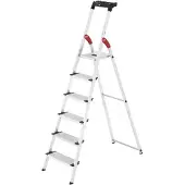 Hailo 8040-615 L80 Comfortline Aluminium Huishoudtrap 6 Tredes