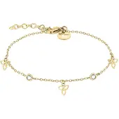 Tamaris Stylish gold-plated bracelet with zircons TJ-0008-B-21 (L)