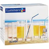 Arcoroc Vandglas Islande 33 cl Ø6.3x15.7 cm,6 stk/pk