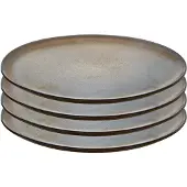 Aida Dessertteller "RAW" Teller Set, Steinzeug, Ø 20 cm