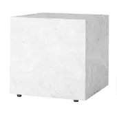 Audo Copenhagen Plinth Couchtisch Kubik Carrara Marmor