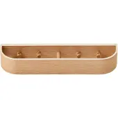 Audo Copenhagen Epoch Wandaufhängung, hellbraun, 50 cm, Holz - Audo , Epoch, Holz, für Wohnzimmer, Holz, Design