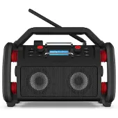 Perfectpro Rockpro, Internet, Digital, DAB+, FM, 30 W, AAC, APE, FLAC, LPCM, MP3, WAV, WMA, LCD