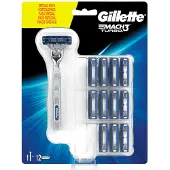 Gillette Mach3 Turbo, Blau, Grau, 1 Stück(e)