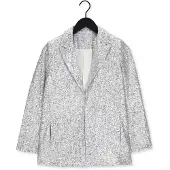 Goosecraft Damen Blazers Bowie Sequine Blazer - Zilver - Größe S