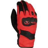 Furygan Dust D3O Schwarz Rot Handschuhe Größe 2XL