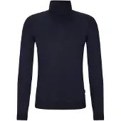 BOSS Slim-Fit Rollkragenpullover aus extrafeiner Merinowolle Grösse XL