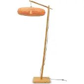 Good&Mojo - Stehleuchte Palawan - Bambus - Ø77cm für Wohnzimmer, Schlafzimmer