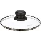 Ibili Glasdeckel 18 cm Glasdeckel zum Abdecken von Pfannen und Töpfen