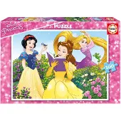 Educa Borras Disney Prinzessinnen Puzzle 100 Stücke Mehrfarbig 6-9 Years Mehrfarbig 6-9 Years