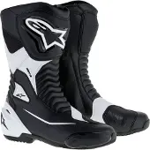 Alpinestars SMX S Stiefel Schwarz Weiß Größe 44