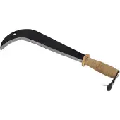 Stihl 00008813400 Handsichel Schweizer Gertel mit Ledergriff