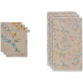 Pip studio Badetuch Les Fleurs Khaki (70 x 140 cm)