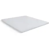 Kayori Topper Spannbettlaken Shizu Weiß (Perkal)-180 x 200 cm