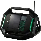 HiKOKI Baustellenradio UR18DSALW4Z 14,4 -18 V inkl. Netzteil, USB Ausgang, AUX Eingang, Aufladefunktion für Handys