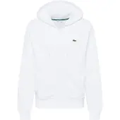 Lacoste - Herren Sweatjacke mit Kapuze - Zip - Größe 5XL - weiß