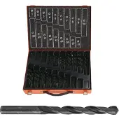 Projahn Spiralbohrer-Set ECO, HSS-R, 170-teilig, Ø 1-10 mm / 0,5 mm Schritte, im Bohrer-Magazin