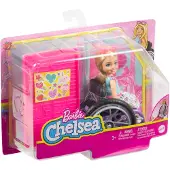 Barbie Chelsea im Rollstuhl (blond)