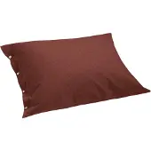Yumeko Kissenbezug Flanell 50x60 Rot - Eco, Bio & Fairtrade