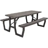 Lifetime Picknicktisch Rough-Cut klappbar
