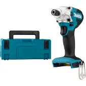 Makita DTD 156 ZJ Akku Schlagschrauber 18V 155Nm Solo + Makpac - ohne Akku, ohne Ladegerät