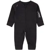 Lindberg Merino Overall, Black Melange, 50-56