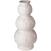 Gusta Vase mit 3 Gesichtern 13,8x29,8