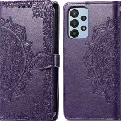 IMoshion Samsung Galaxy A23 (5G) Hülle - Kunstleder - - Klapphülle - Lila