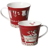 Goebel Coffee-/Tea Mug Freundlieb - Wir sind die Schönsten, Fine Bone China, Bunt, 350 ml, 27000801
