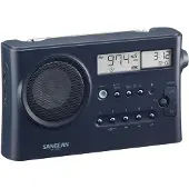 Sangean PR-D4BT, Tragbar, AM, FM, 7,62 cm (3"), LCD, Bernstein, 99,6 x 24,6 Pixel