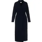 Essenza rosa uni Dark Navy Homecoat S
