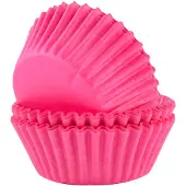 Cake Supplies Cupcake Backform Pink, 60 Stück