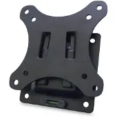 Digitus Universal Wandhalterung für Monitore bis 81cm (32), 18 kg, 68,6 cm (27 Zoll), 75 x 75 mm, 100 x 100 mm, Schwarz