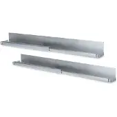 Digitus Gleitschienen für Serverschränke (grau, tiefenvariabel 500 mm bis 750 mm)