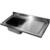 CombiSteel 7013.1315, Edelstahl, Edelstahl, 1200 mm, 600 mm, 40 mm, 26 kg