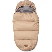 Petite Chérie Packable Daunen-Fußsack, Light Taupe