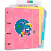 Disney Grupo Erik CARPEBLOCK 4 Rings Premium Stitch