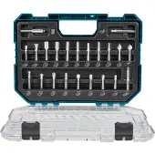 Makita Fräser-Set 8 mm, 22-teilig, D-74784