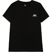 Alpha industries T-Shirt Kinder Baumwolle schwarz, 16 777073-0003-00160