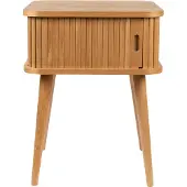Zuiver Barbier Beistelltisch furniert Holz 45x45 cm
